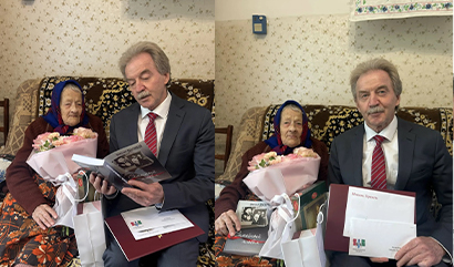Старейшую жительницу Кольцово поздравили со 106-летием