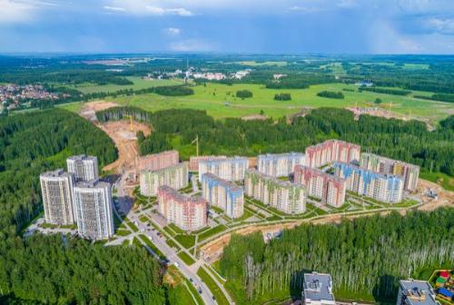 В Кольцово завершено строительство четвёртого микрорайона 