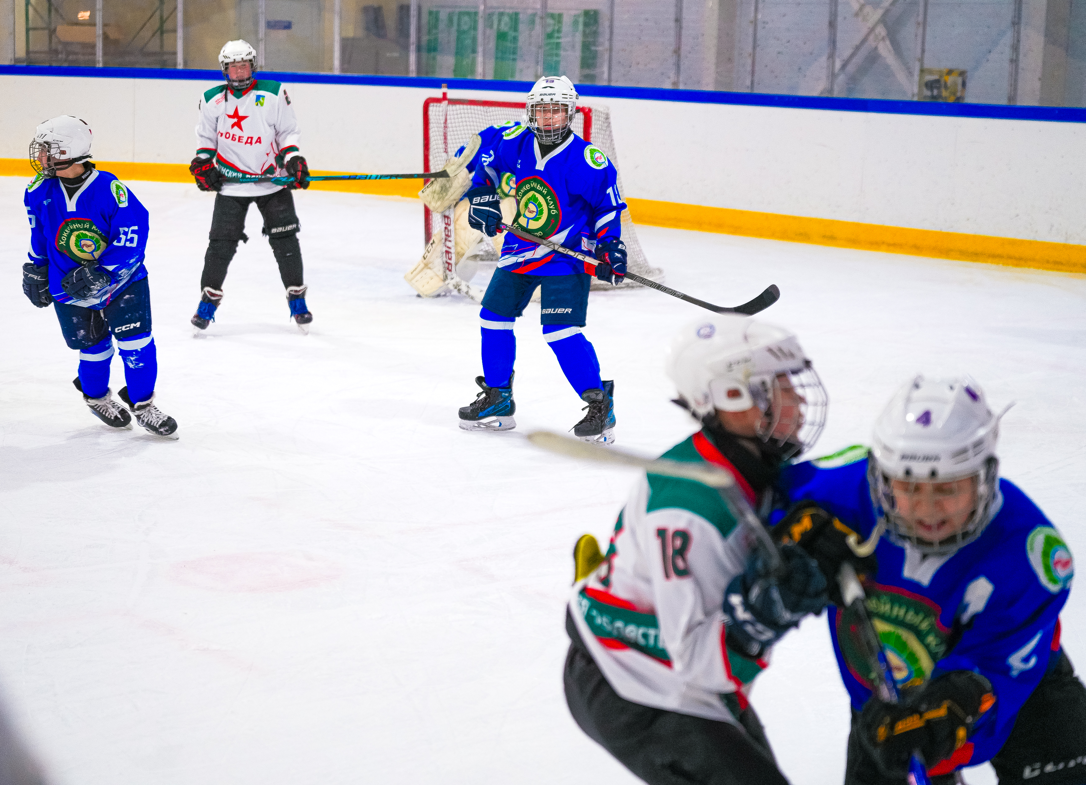 Детский хоккейный турнир памяти Владимира Высоцкого прошел в Кольцово