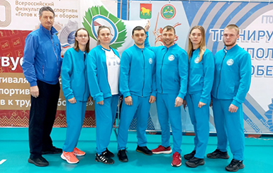 Команда Кольцово вошла в четверку сильнейших на зимнем фестивале ГТО 